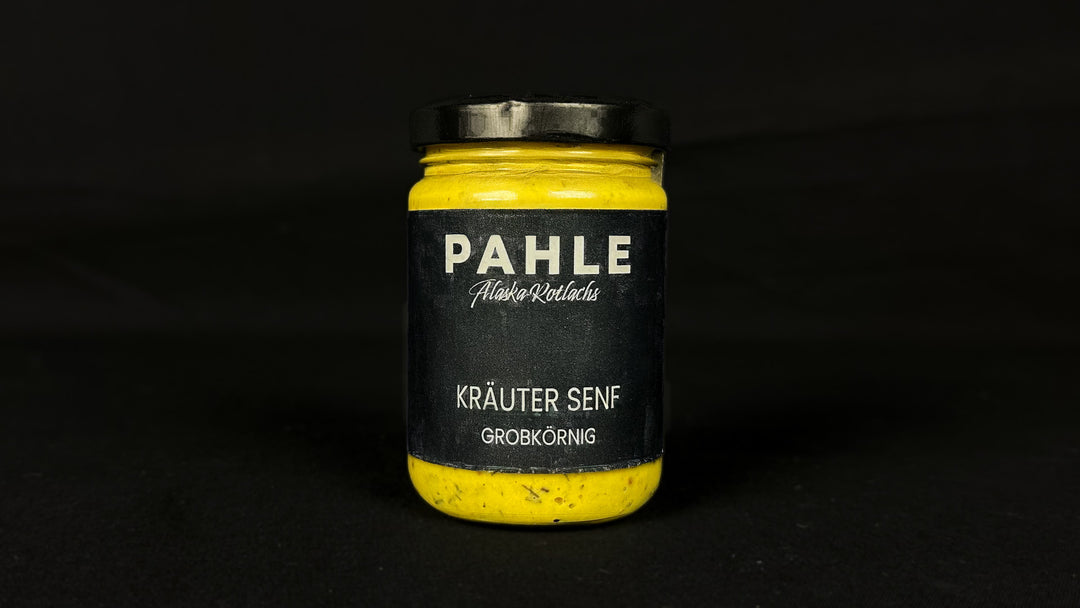 Pahle Kräuter-Senf (grobkörnig)