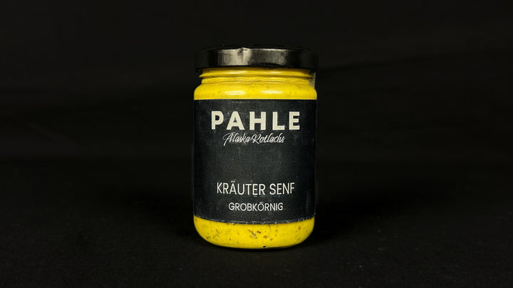 Pahle Kräuter-Senf (grobkörnig)
