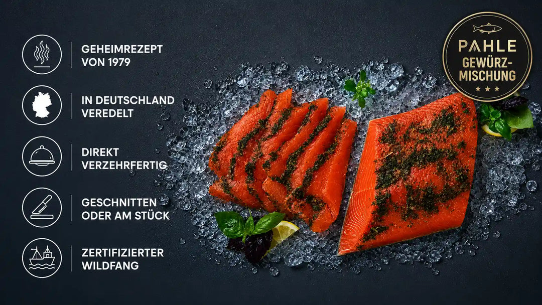 Alaska Rotlachs geräuchert | Wildkräuter