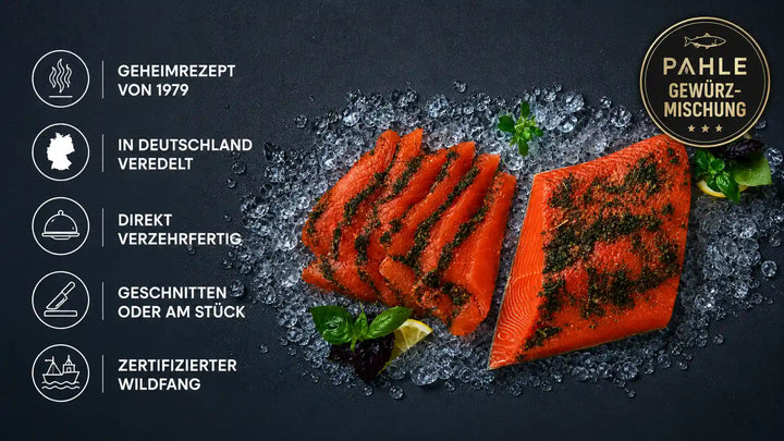 Alaska Rotlachs geräuchert | Wildkräuter
